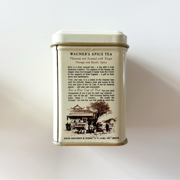 Vintage John Wagner & Sons Tea Tins Ceylon Breakfast Spice & Irish - Picture 8 of 10